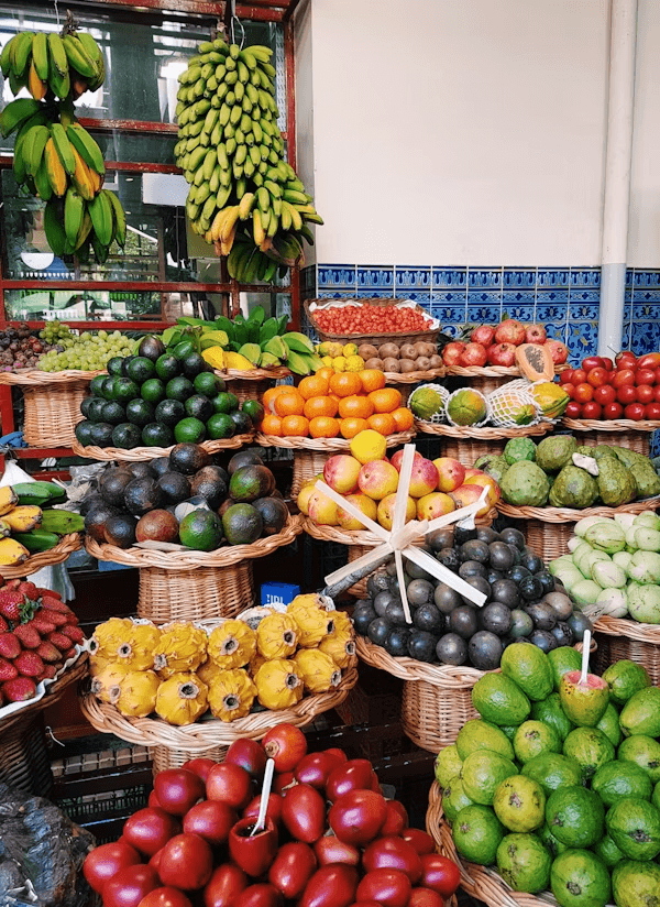 Market fruit lots
